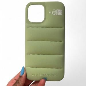 Green Puffer Case